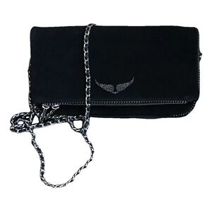 Zadig and Voltaire Black Chain Strap Women's Bag